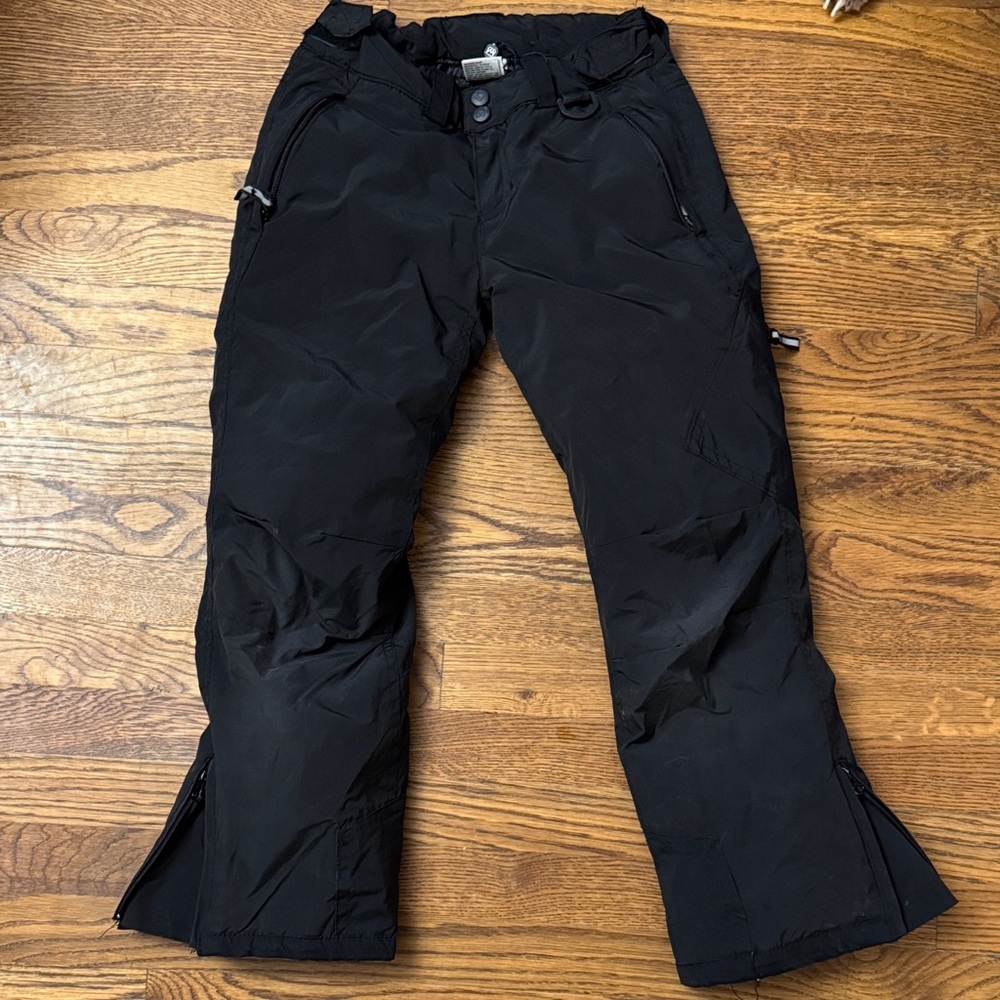 Avalanche Kids Black Snow Pants size Medium (10-12)